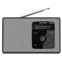 TechniSat DIGITRADIO 2 DAB+ FM Bluetooth radiowekker zwart/wit 0002/3910