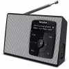 TechniSat DIGITRADIO 2 DAB+ FM Bluetooth radiowekker zwart/wit 0002/3910