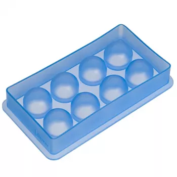Lurch ijsblokjesvorm 8 blokjes blauw (10436)