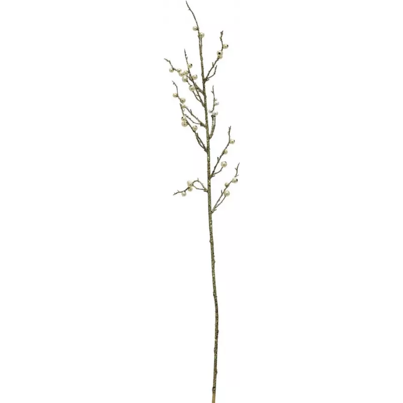 EUROPALMS glitter goud bessentak, 85 cm, 3-pack (83500441)