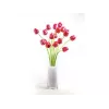 EUROPALMS kristaltulp kunstmatige tulp, rood, 61cm, 12-pack 82600205