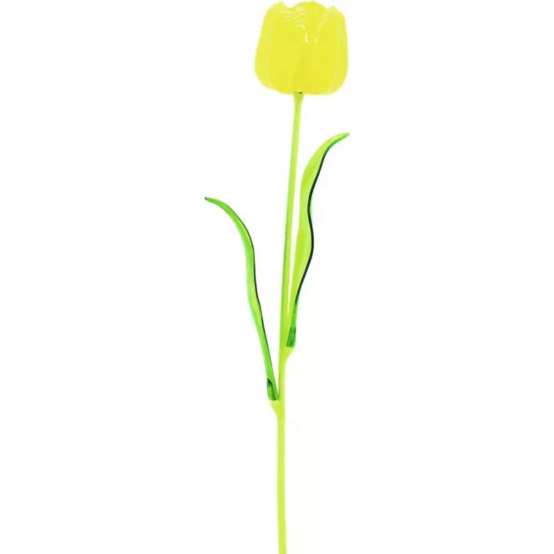 EUROPALMS Crystal Tulip kunstmatige bloem, geel, 61 cm, 12-pack 82600207