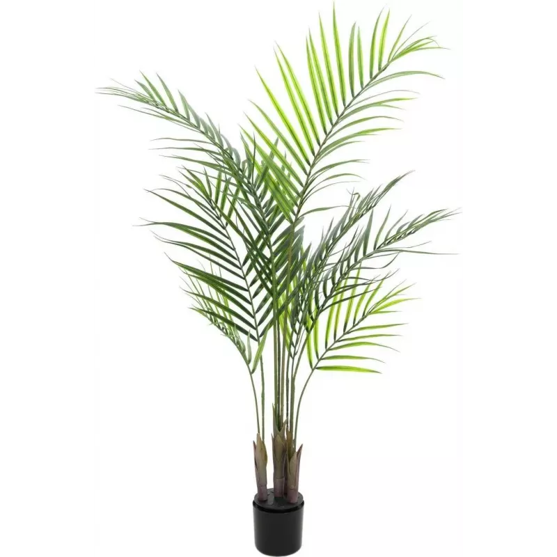 EUROPALMS Areca-palm kunstplant, 125cm 82509440
