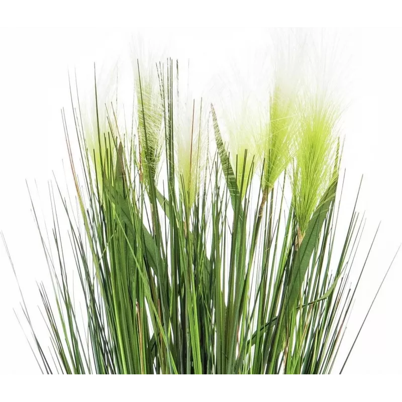 EUROPALMS vedergras kunstplant, wit, 60cm 82505864