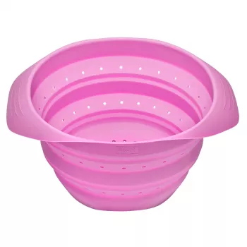 LURCH opvouwbare zeef druif 24 cm siliconen met PP-basis 210286