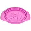 LURCH opvouwbare zeef druif 24 cm siliconen met PP-basis 210286