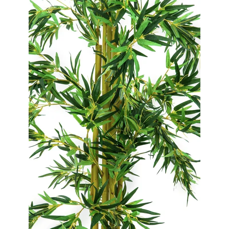 EUROPALMS kunstmatige bamboe meerstammige plant, 150cm 82509235