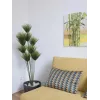EUROPALMS kunstmatige papyrusplant, 150cm, groen, in zwarte pot 82600223