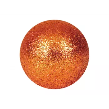 EUROPALMS decoratiebal 3,5cm, koper, glitter, 48 stuks (8350129K)
