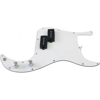 DIMAVERY pickguard voor PB e-basmodellen, 3-laags zwart 26300210