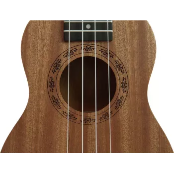 DIMAVERY UK-400 sopraan-ukulele basswood natural 26255830