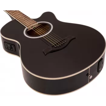 DIMAVERY AW-400 western-gitaar, zwart 26235089
