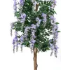 EUROPALMS kunstmatige goudenregenboom (Laburnum), violet, 150cm 82507135