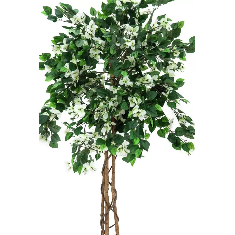 EUROPALMS Bougainvillea kunstplant, wit, 150cm 82507085