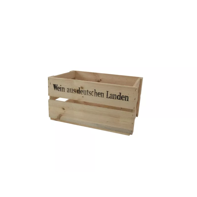 EUROPALMS natuurhouten wijnkist 500x400x300 mm 83502364