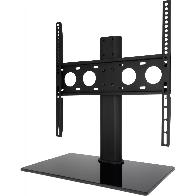 TechniSat TSAT universele tv-tafelstandaard met glazen voet voor 32-55 inch televisies (2021/2787)