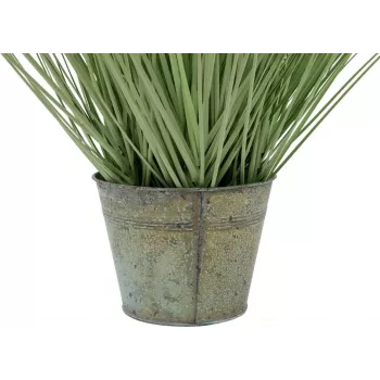 EUROPALMS kunstmatig siergras, 65 cm, groen, zwarte pot 82600145