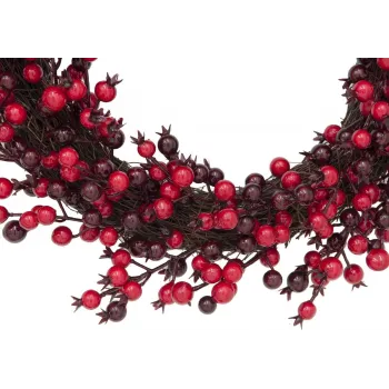 EUROPALMS Mixed Berry Wreath 46cm 83500502