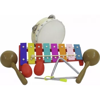 Dimavery percussieset III percussie veelkleurig 26056620