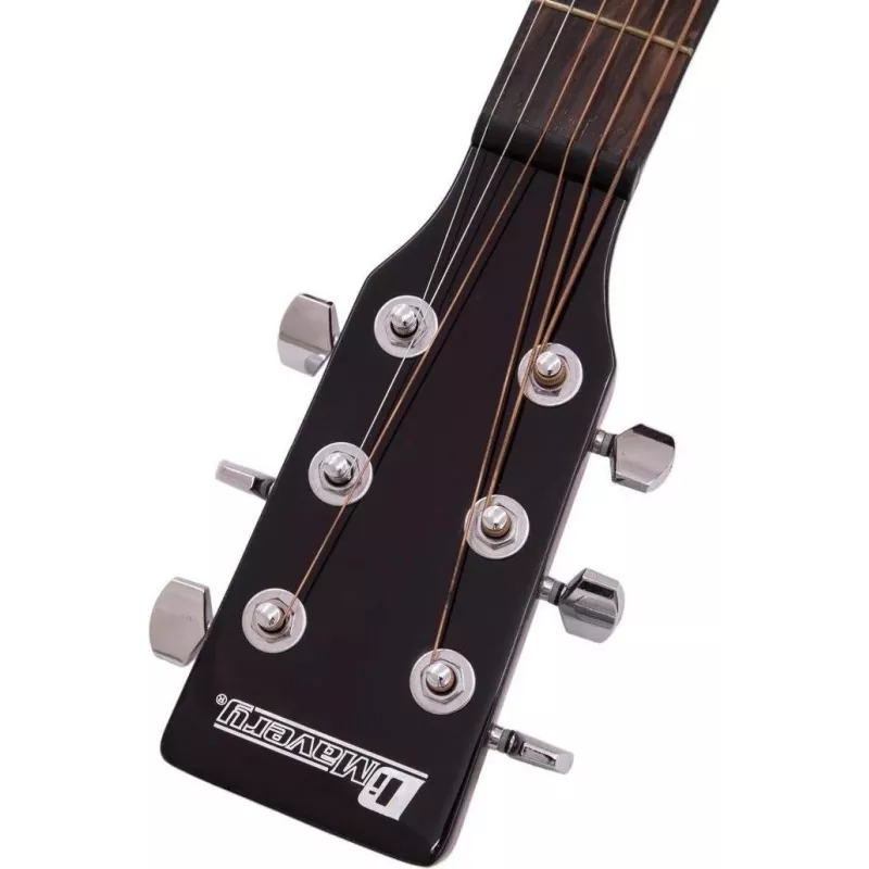 DIMAVERY AW-400 akoestische gitaar redburst 26235088