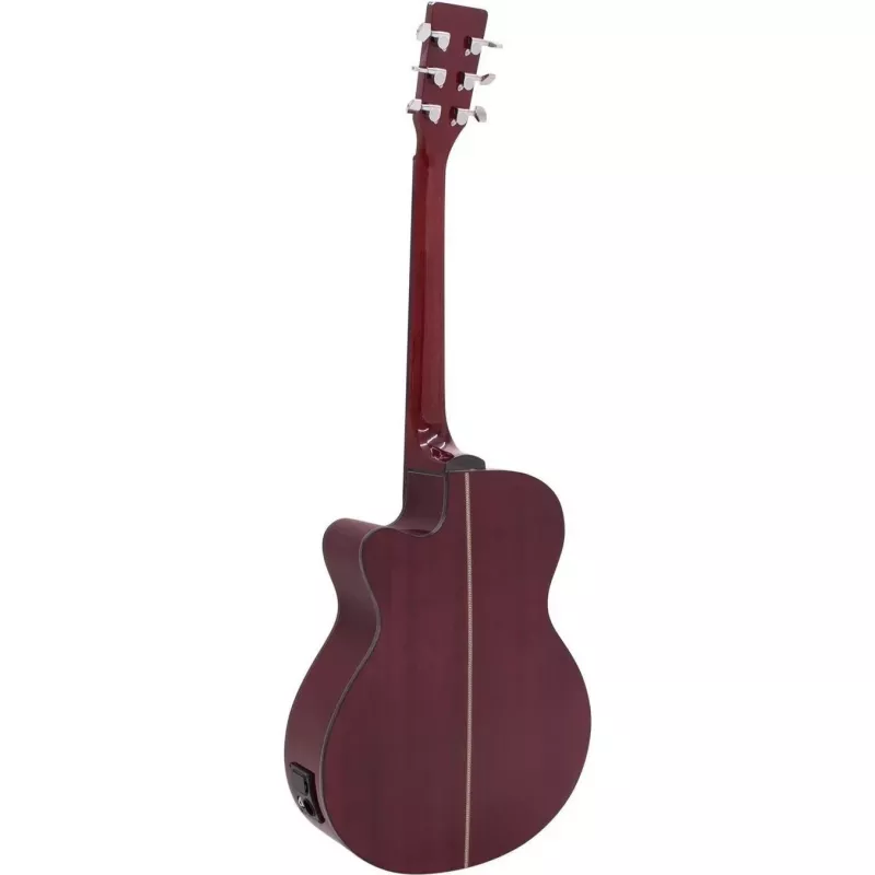DIMAVERY AW-400 akoestische gitaar redburst 26235088