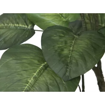 EUROPALMS Pothos kunstboom, 150 cm, groene bladeren, zwarte pot 82600162