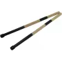DIMAVERY DDS-Rods esdoorn drum rods, 19 stokken, rubberen greep, 405 mm, paar 26070380