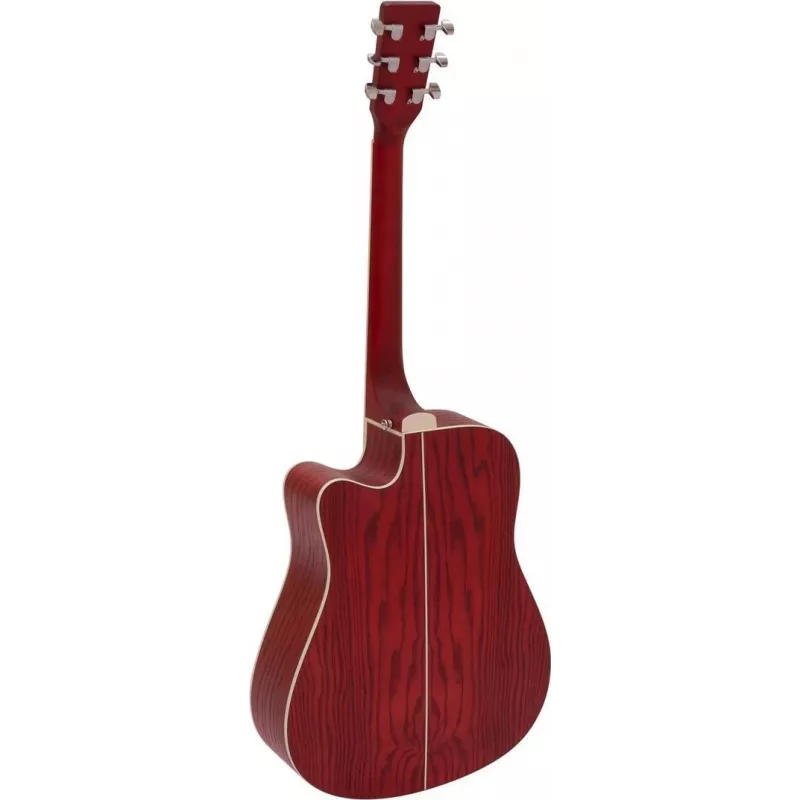DIMAVERY JK-510 western gitaar, cutaway, gemaserd 26231389