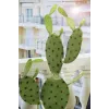 EUROPALMS bladcactus kunstplant, 75 cm 82600068