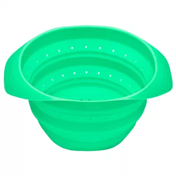 LURCH opvouwbare siliconenzeef 24 cm groen 210285