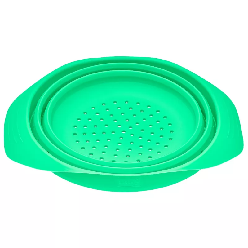 LURCH opvouwbare siliconenzeef 24 cm groen 210285
