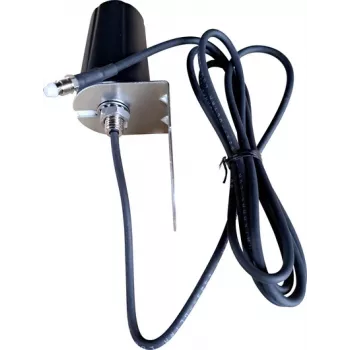 Wittenberg Antennen 5G LTE omnidirectionele antenne, 2 m kabel, FME-bus, 50 Ohm, wand-/mastmontage (Poly-103554)