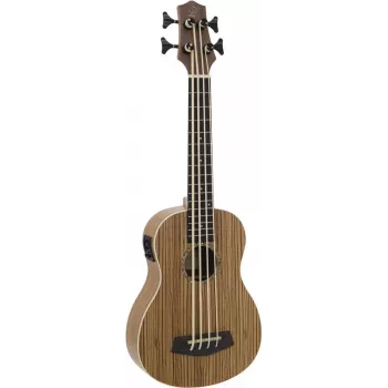 DIMAVERY UK-700 bas-ukulele, zebrawood 26255850