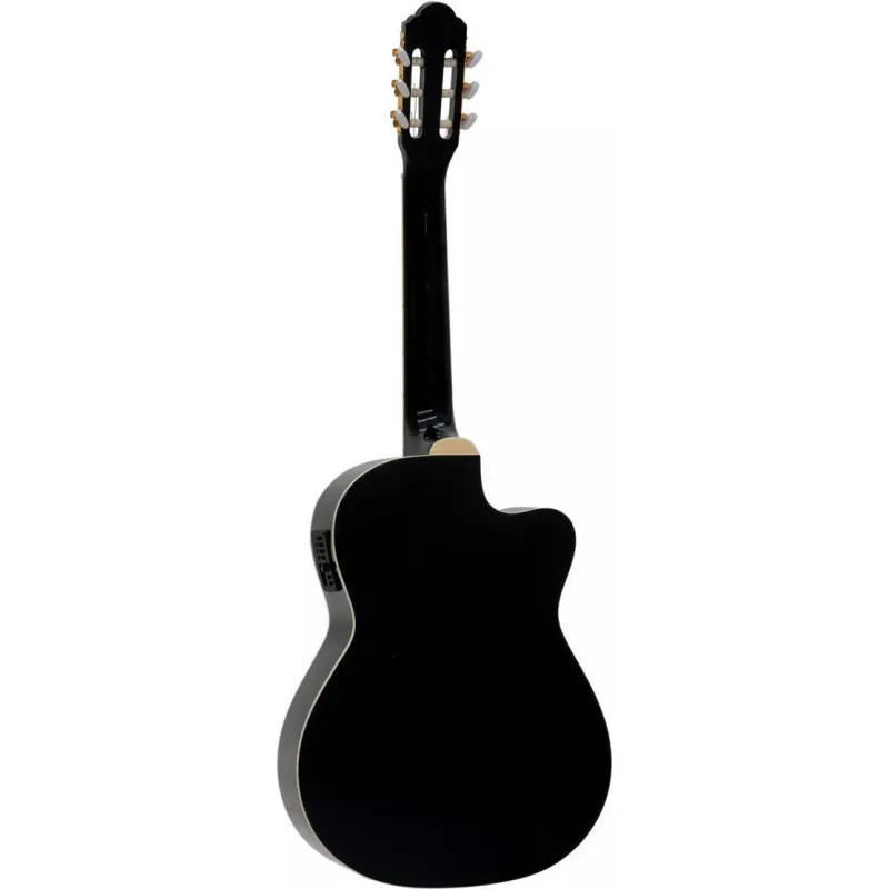 DIMAVERY CN-600L concertgitaar, zwart 26235009
