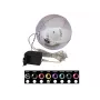 EUROPALMS LED-sneeuwbal 15 cm, goud 83501245