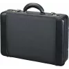 JÜSCHA ALASSIO laptoptas met afneembare laptopbescherming, uitbreidbaar, cijfersloten, zwart nylon/kunstleer (45039)