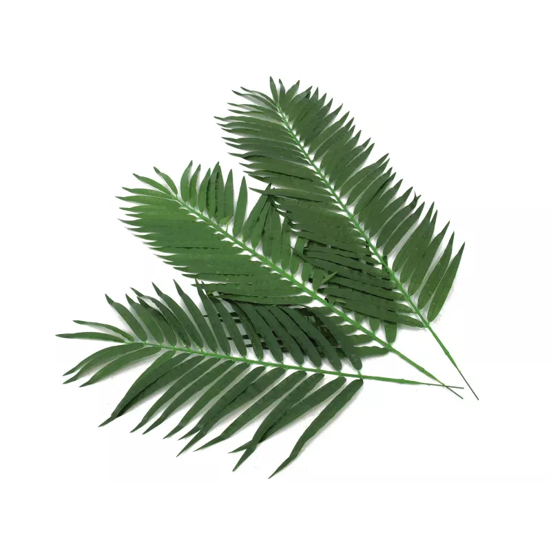 EUROPALMS kokospalmblad, kunstmatig, 110cm, 12-pack 82509897