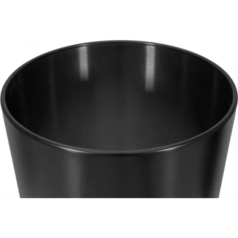 EUROPALMS STEELECHT-40 Nova RVS plantenbak, antraciet, Ø40cm 83011398