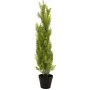 EUROPALMS Leyland-cipres kunstplant, 90cm, zwarte pot 82606962