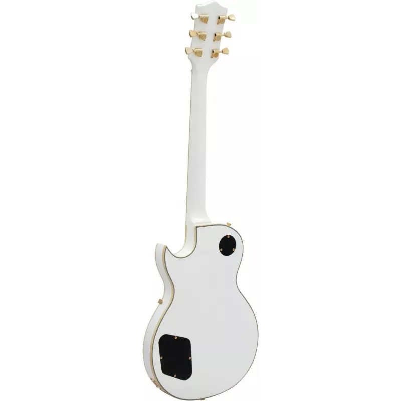 DIMAVERY LP-520 elektrische gitaar, wit/goud 26215160