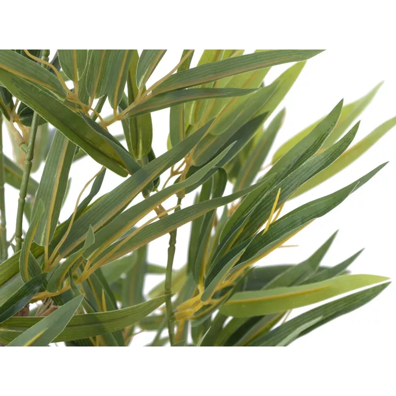EUROPALMS Bambus deluxe, kunstmatige bamboeplant, 120cm (82509165)