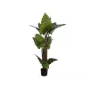 EUROPALMS Alocasia kunstplant, 140 cm, groen, zwarte pot 82508464