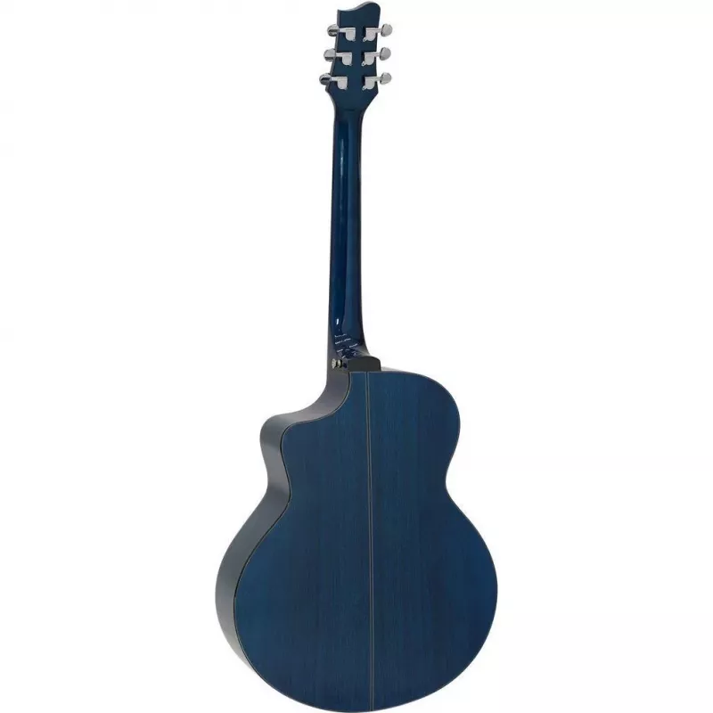 DIMAVERY STW-50 western gitaar, blauw 26245088