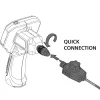 Laserliner ArcView camera inspectiecamera met 9 mm flexibele sonde, 640 x 480 pixels, 67° gezichtsveld, 100 cm lengte, zwart/wit 082.214A