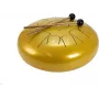 DIMAVERY TD-12 stalen tongtrommel, goud (26058337)