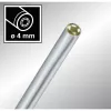 Laserliner FixView camera-endoscopiesonde 4 mm diameter 400 mm lengte LED-verlichting handmatige focus (082.209A)