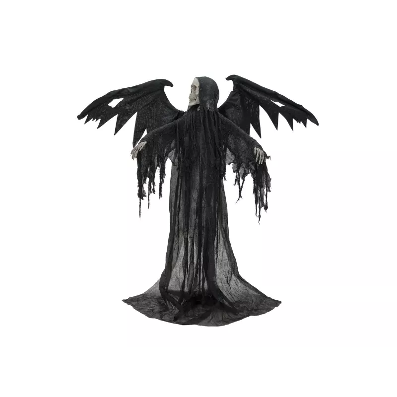 EUROPALMS Halloween zwarte engel, 175x100x66 cm (83316138)