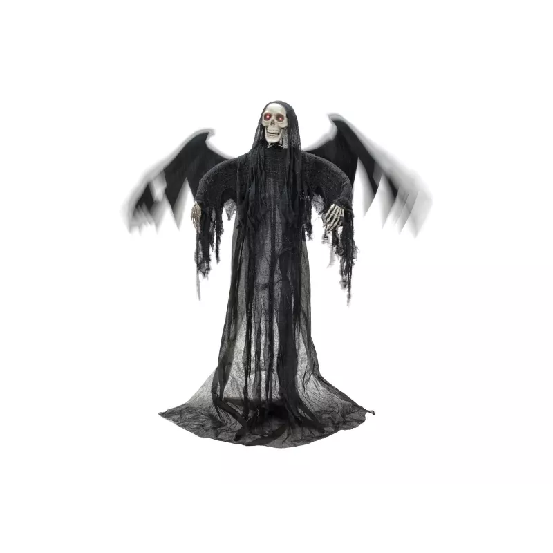 EUROPALMS Halloween zwarte engel, 175x100x66 cm (83316138)