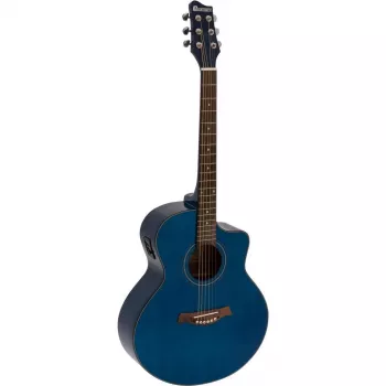 DIMAVERY STW-90 western gitaar, Crystal Blue 26245083