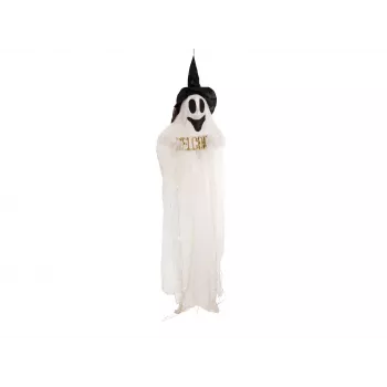 EUROPALMS Halloween lachende spookfiguur, verlicht, 215 cm 83316150